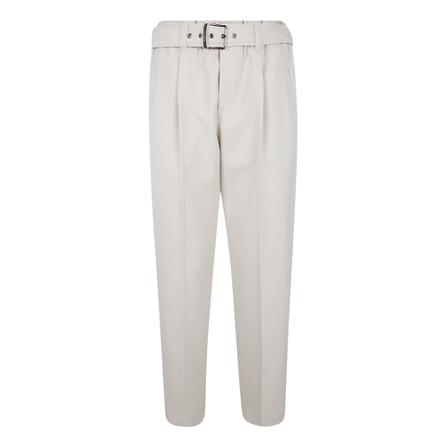 Brunello Cucinelli, Trousers Wit, Dames, Maat:S