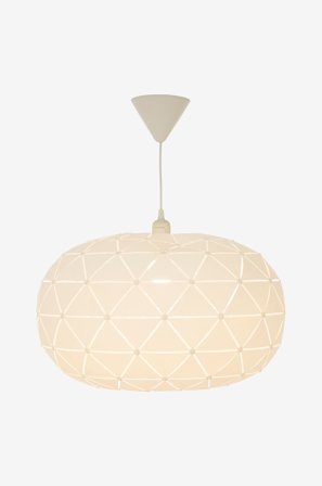 Aneta Lighting - Taklampe Lattice 50 cm - Hvit - Takpendler - Fra Homeroom