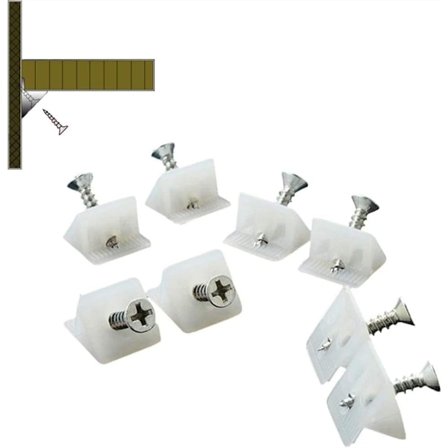 300 stk skuffereparasjonskiler med skruer bakpanelkontaktbrakett