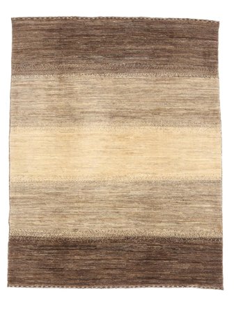 Tappeto Orientale Gabbeh Fine 160X198 Marrone/Arancione (Lana, )