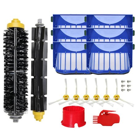 Ersättningsdelar för 600-serien 692 690 680 660 651 650 620 Robotdammsugare Huvudsidoborste Filter Tillbehör