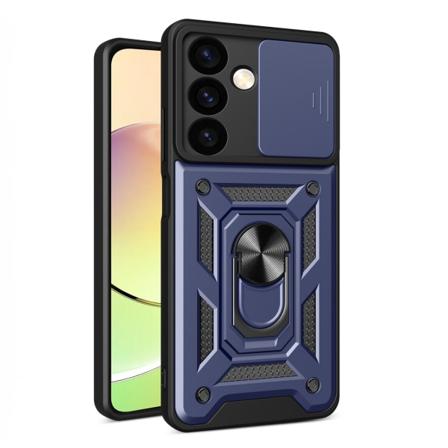 Galaxy S24 Plus -puhelimen suojakuori Hybrid Armor Camshield - sininen
