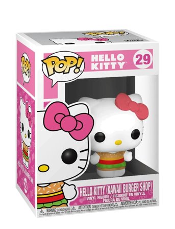 Funko Funko Pop Vinyl Hello Kitty Kawaii Burger Shop - White - ONE SIZE