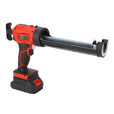 Batteridrevet fugemassepistol 4-trinns hastighet 300 ml Oppladbar tetningsmasse pistol med LED-lys for tetting EU-plugg 220–240 V