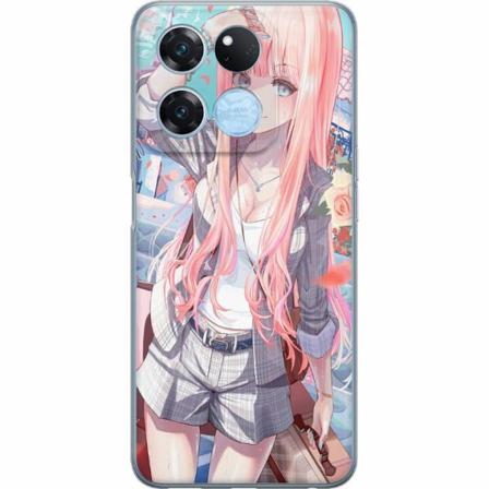 Oneplus Ace Racing Genomskinligt Skal Anime Girl Cute