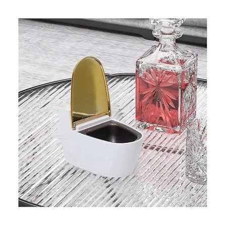 Monteret Askebæger Stora Rack Toilet S Askebæger Punch- Hold Badetilbehør