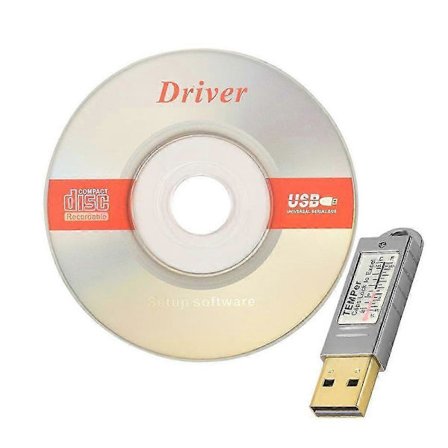 Usb Termometer Temperatur Sensor Datalogger Opptaker For PC xp Vista/7 JP