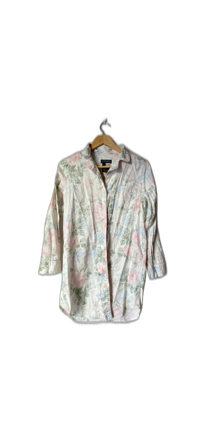 Vintage Ralph Lauren nightshirt, floral, pastel