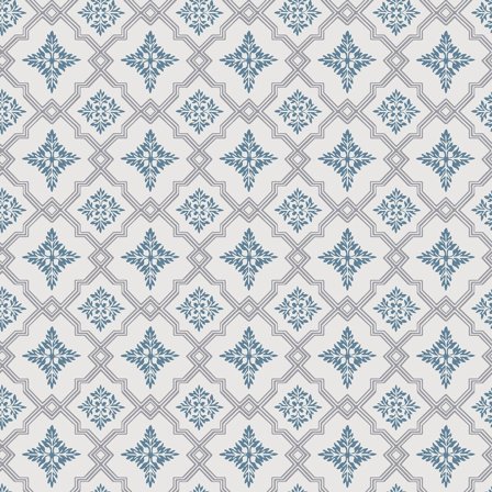 Duro Tapetprov, Börsjö 691-03P Gammalsvenska QuickUp, Blå, L, , Färg & tapeter