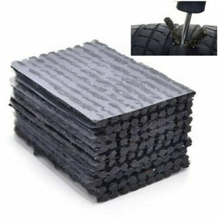 50 stk. Reparasjonssett for punktering, Gummidekk Reparasjonssett for nødsituasjoner ved punktering av slangeløse dekk, Bilreparasjonssett, LO-Ron