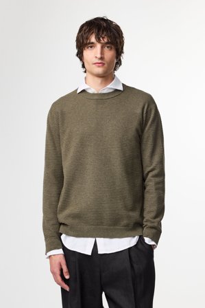 Fabian Tröja Herr Grön Ekologisk Bomull