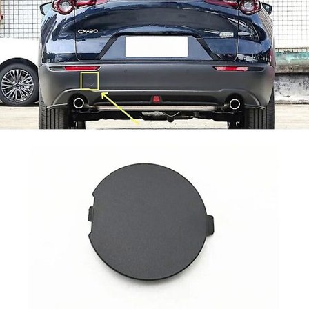 Til Mazda CX-30 CX30 2020 2022 2022 2023 Bagagerumskofanger Trækhjælpsøje Dæksel Trailer Hætte Trim Låg