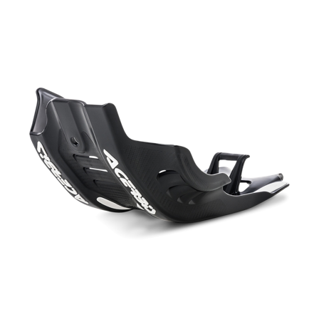 Piastra Paramotore Acerbis Nero-Bianco - Husqvarna FX 450 2020-2022
