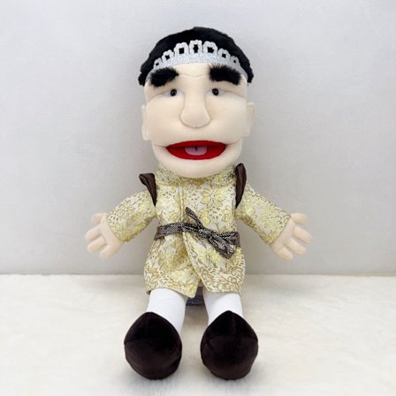 Hånddukker på lager, morsomme plysj leker for gutter, stoffdukker, jeffy fingerdukke