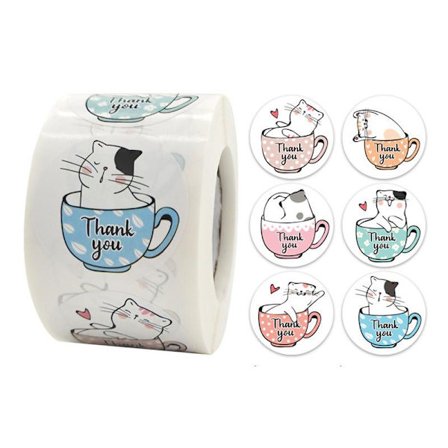 500st stickers klistermärken - Djur motiv - Cartoon