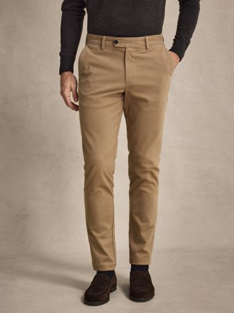 John Henric Men's Khaki Chinos Slim Fit Size 31