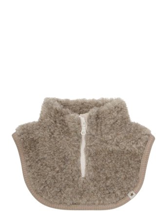 Neck Warmer Wool Teddy Accessories Scarves & Neckwarmers Neckwarmers Beige Huttelihut