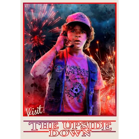 A3 Print - Stranger Things - Dustin Henderson