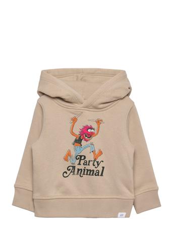 Babygap | Disney Muppets Graphic Hoodie Beige GAP