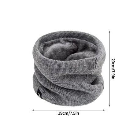 Utendørs Unisex Vinter Varm Strikket Hals Skjerf Fiske Sykling Taktisk Fottur Ansiktsdeksel Hals Gaiter Campingutstyr