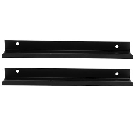 2 stk. Sorte matte skuffehåndtag Moderne simpelt design møbelbeslag