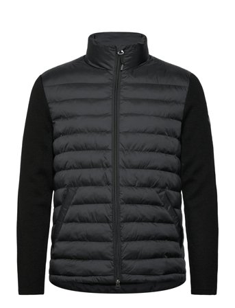 GANT Mixed Media Jacket - Black - XXL