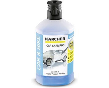 Kärcher-Car Schampoo 3-in-1 1L-Mild alkalisk bilshampoo for effektiv rengjøring-Tools & Garden-Rengjøringsmidler