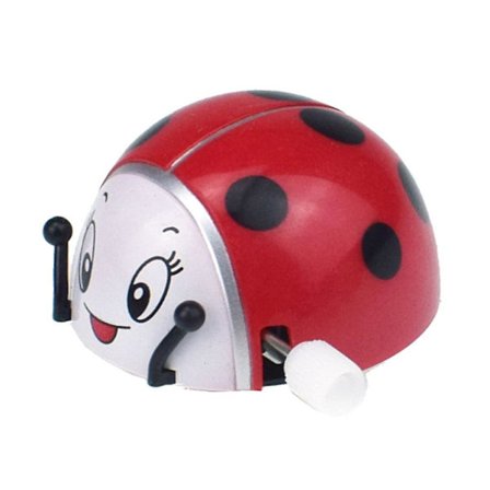 Spring Ladybird Wind Up Somersault Rotation Legetøj Børn Børn Gaver Sjovt Til P