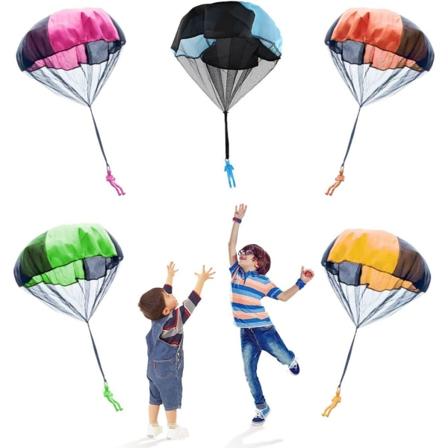 #Fallskärmsleksak fallskärmshoppare (5 stycken)#