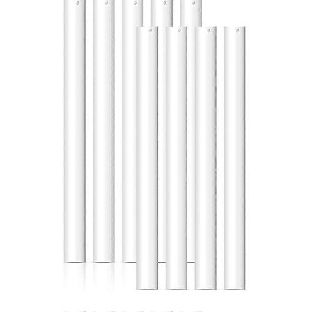 9 stk. Koppdreierstaver Tumbler Tørkearm Erstatning 3/4 Tommers PVC Rør Koppholder Stativrør Cu