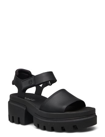Timberland Everleigh Backstrap Sandal Black - Black - 39