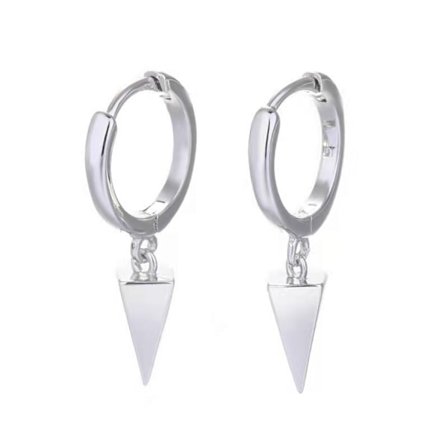 Guld Delikat Dangle Hoop Örhängen för Kvinnor 14K Guld