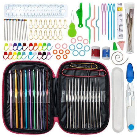 119 PCS Heklesett, Heklenåler i Aluminium, Verktøysett C