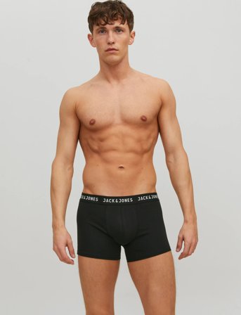 Jack & Jones Jacjon Trunks 2 Pack Noos - Black - S