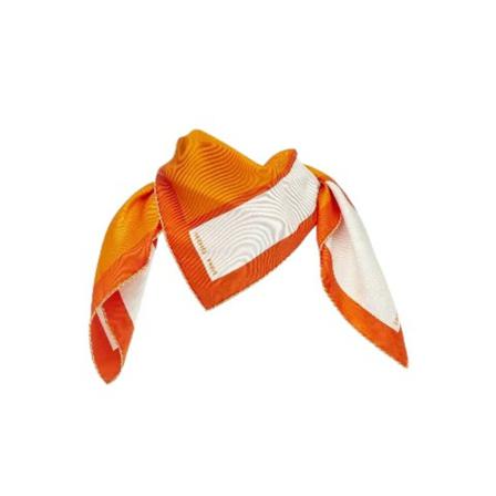Hermès Vintage Pre-owned Silke trklaeder Orange, Dame Vintage Accessories, Størrelse: ONE Size