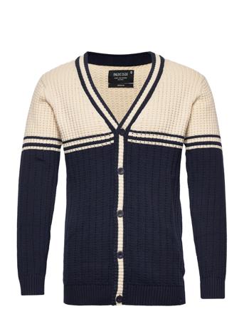Manax Strikkegenser Cardigan Multi/mønstret INDICODE