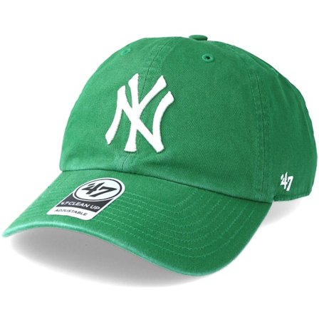 47 Brand - MLB - Green - adjustable - Cap - New York Yankees Clean Up Kelly Adjustable - Hatstore