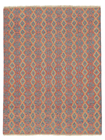 175X222 Tappeto Kilim Fars Orientale Rosso/Marrone (Lana, Persia/Iran) Carpetvista