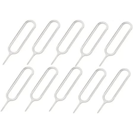 SIM-kortudtrækningsnål (pakke med 10) - Sim-kortbakkeudtrækker Pi,ZQKLA