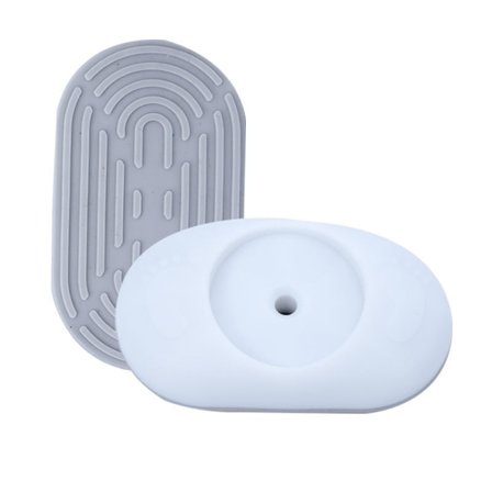 4 stk. Baby Gate Vægskinner til Trykmonteret Gitter, Beskytter Vægge/Sokkellister