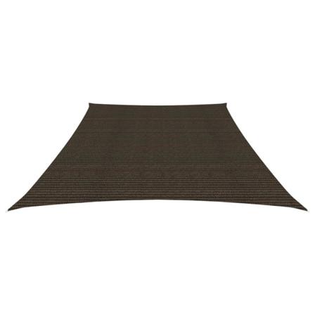 Vidaxl Solsegel 160 G/m² Brun 3/4x2 M Hdpe Brun