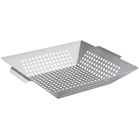 Grillpanne med 35x30,5 cm hull for jevn tilberedning