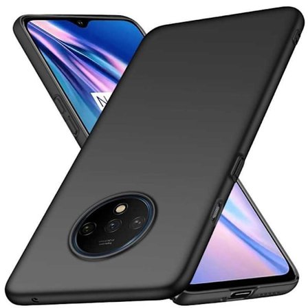 OnePlus 7T Ultra Thin Matte Black Cover Basic V2
