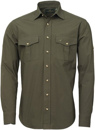 Laksen Nairobi Olive Green - Jaktskjorter