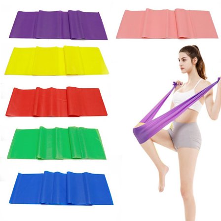 TPE YOGA Træningsbånd, modstandsbånd, yoga, genoptræning - Gummibånd