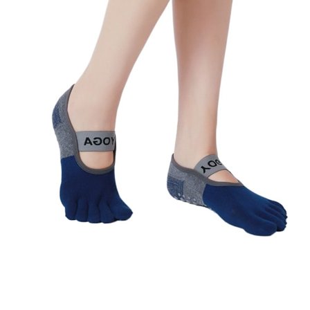 Yoga Sokker Fem Tå Sokker NAVY