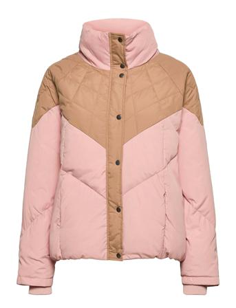 Mw Luna Short Down Jacket Pink My Essential Wardrobe