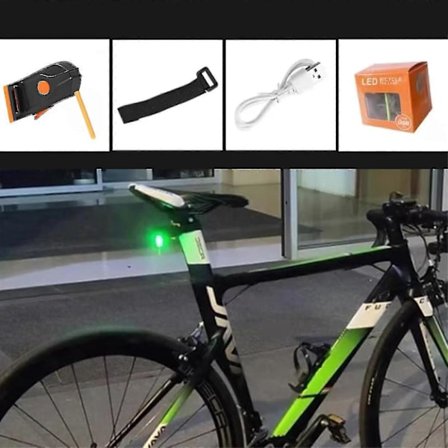 Photondrop - LED Cykel Baklampa, Instawhim Photon Drop Cykel Baklampor TAO