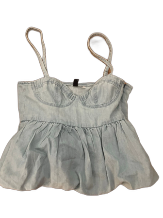 Ljusblå jeanstopp från H&M