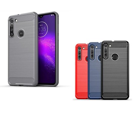 Stöttåligt Armor Carbon TPU-skal Moto G8 Power